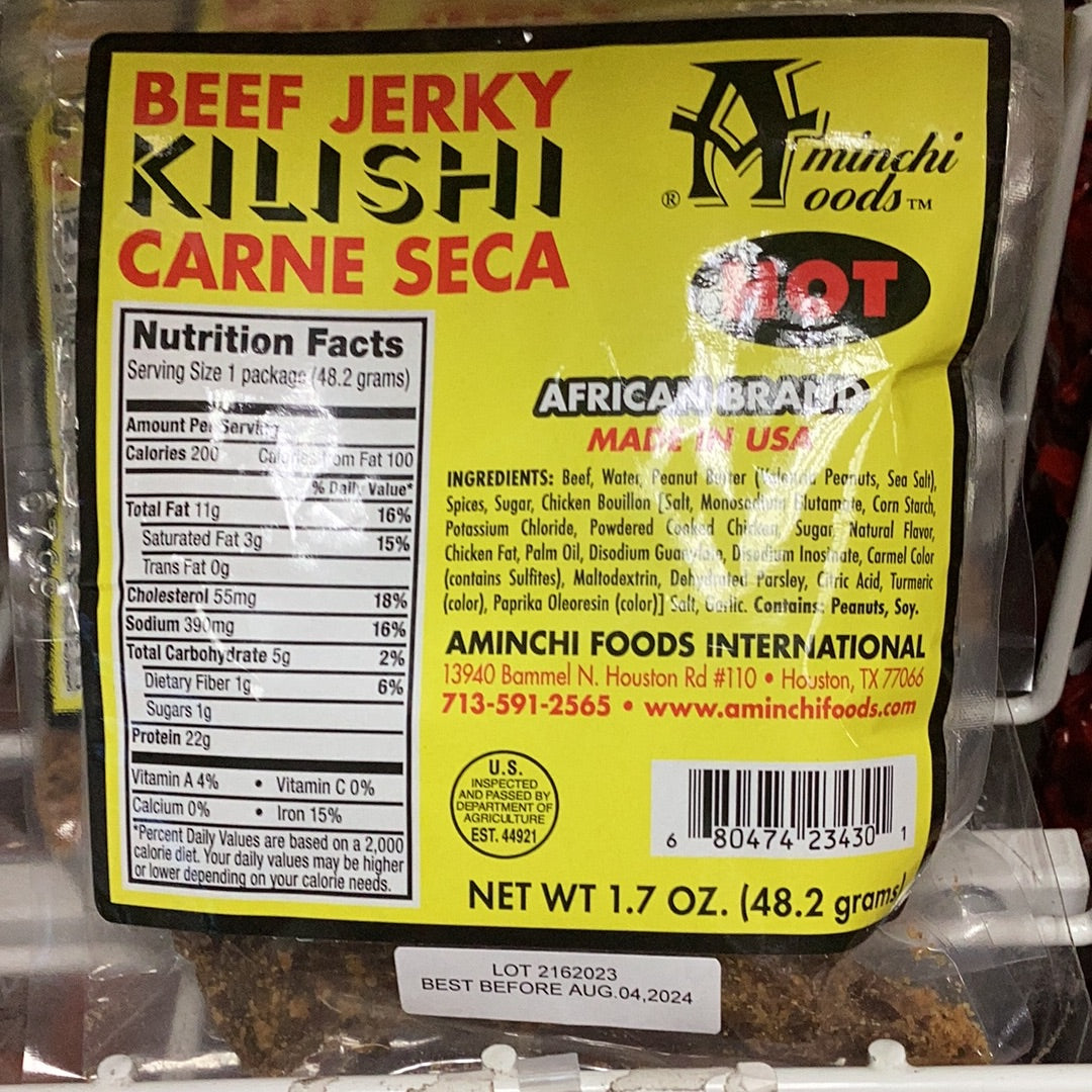 Beef Jerky KILISHI