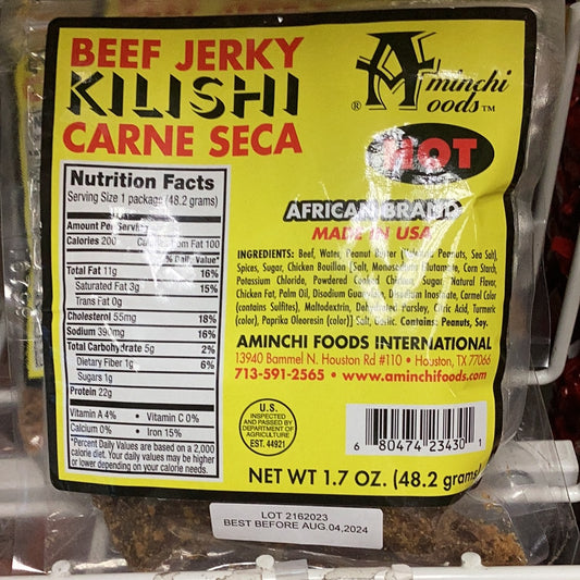 Beef Jerky KILISHI