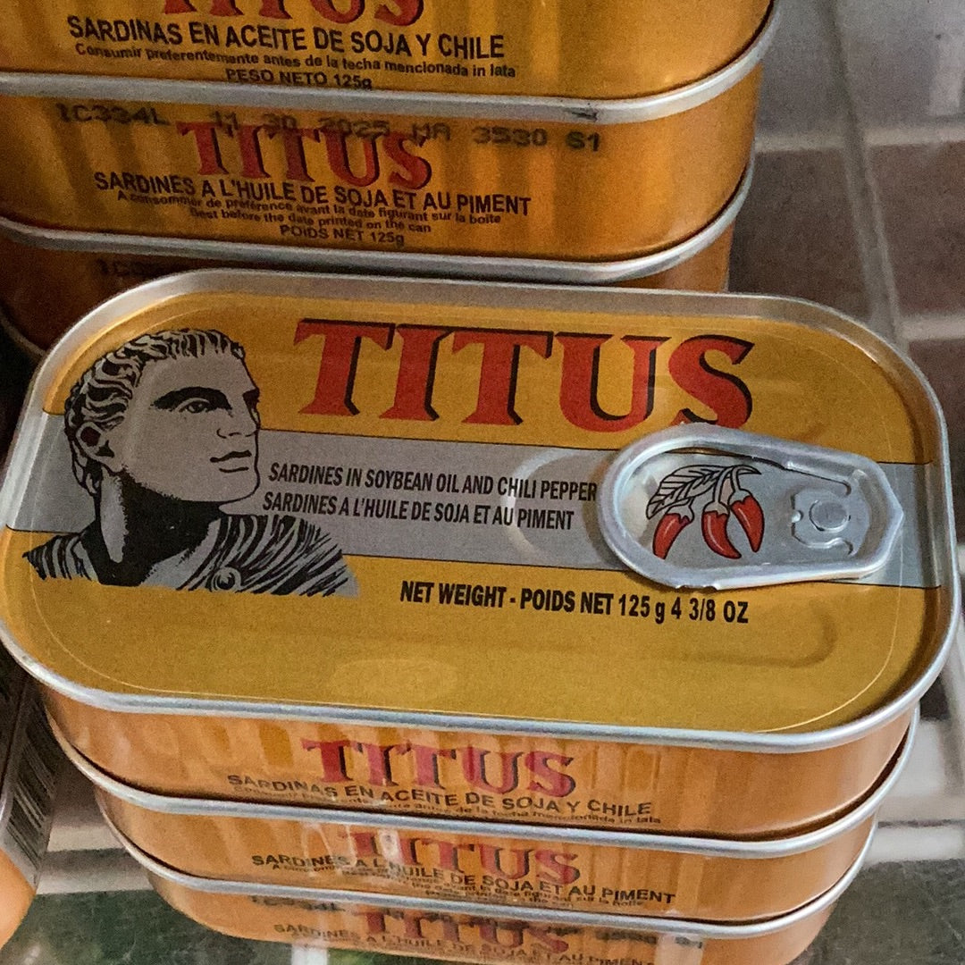 Titus Sardine  - Chili