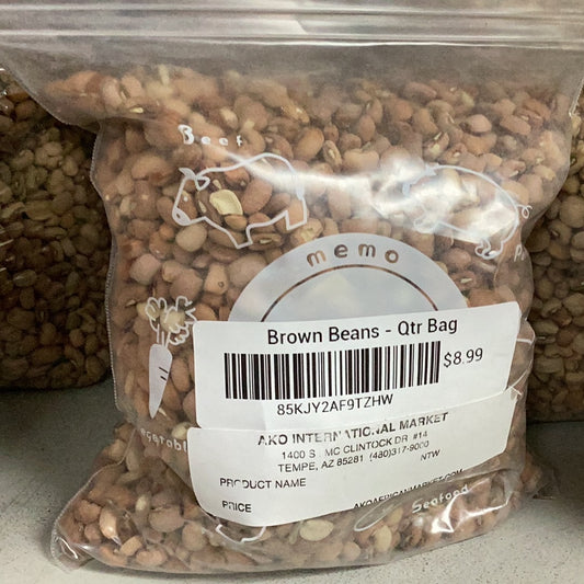 Brown Beans - Qtr Bag