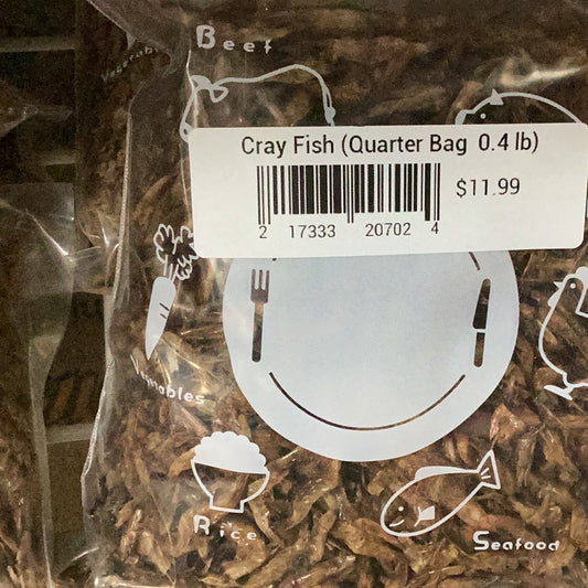 Cray Fish (Quarter Bag  0.4 lb)