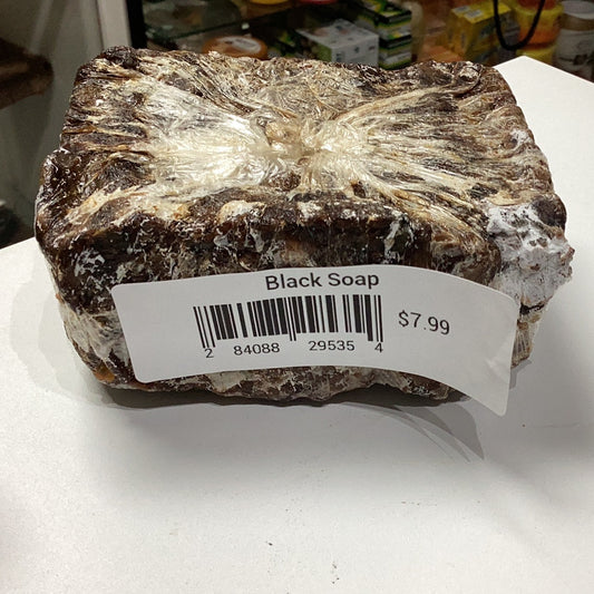 African black soap ( plastic wrap)