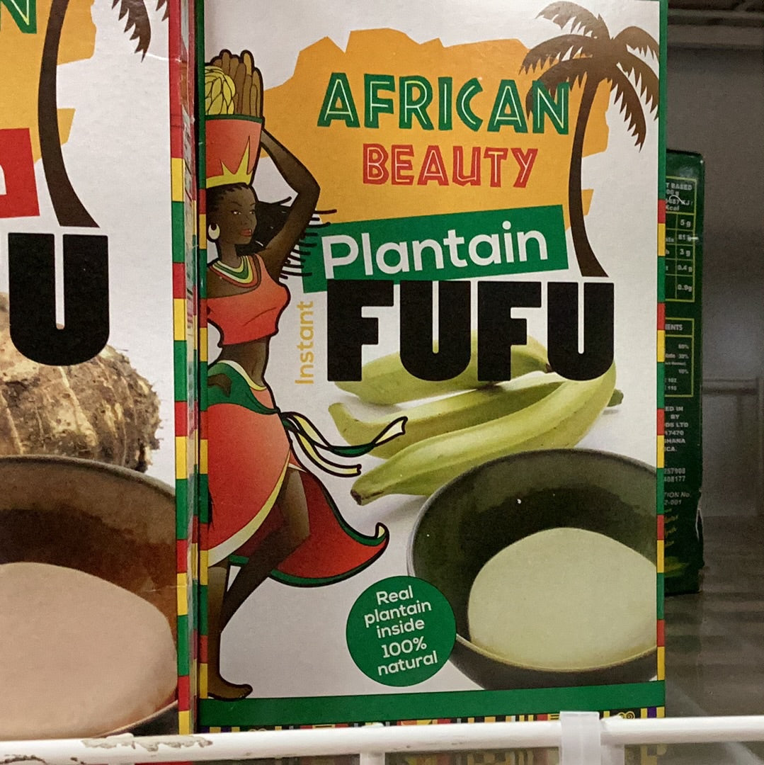 African beauty Neat plantain fufu700g